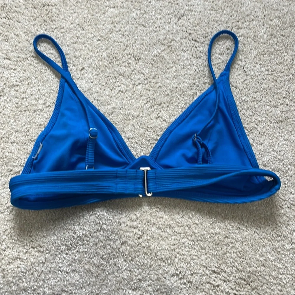 Women’s Ribbed Bikini Top - Picture 2 of 2